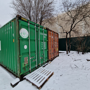 Бокс Склад площадь 15 м². Контейнер 20 футов