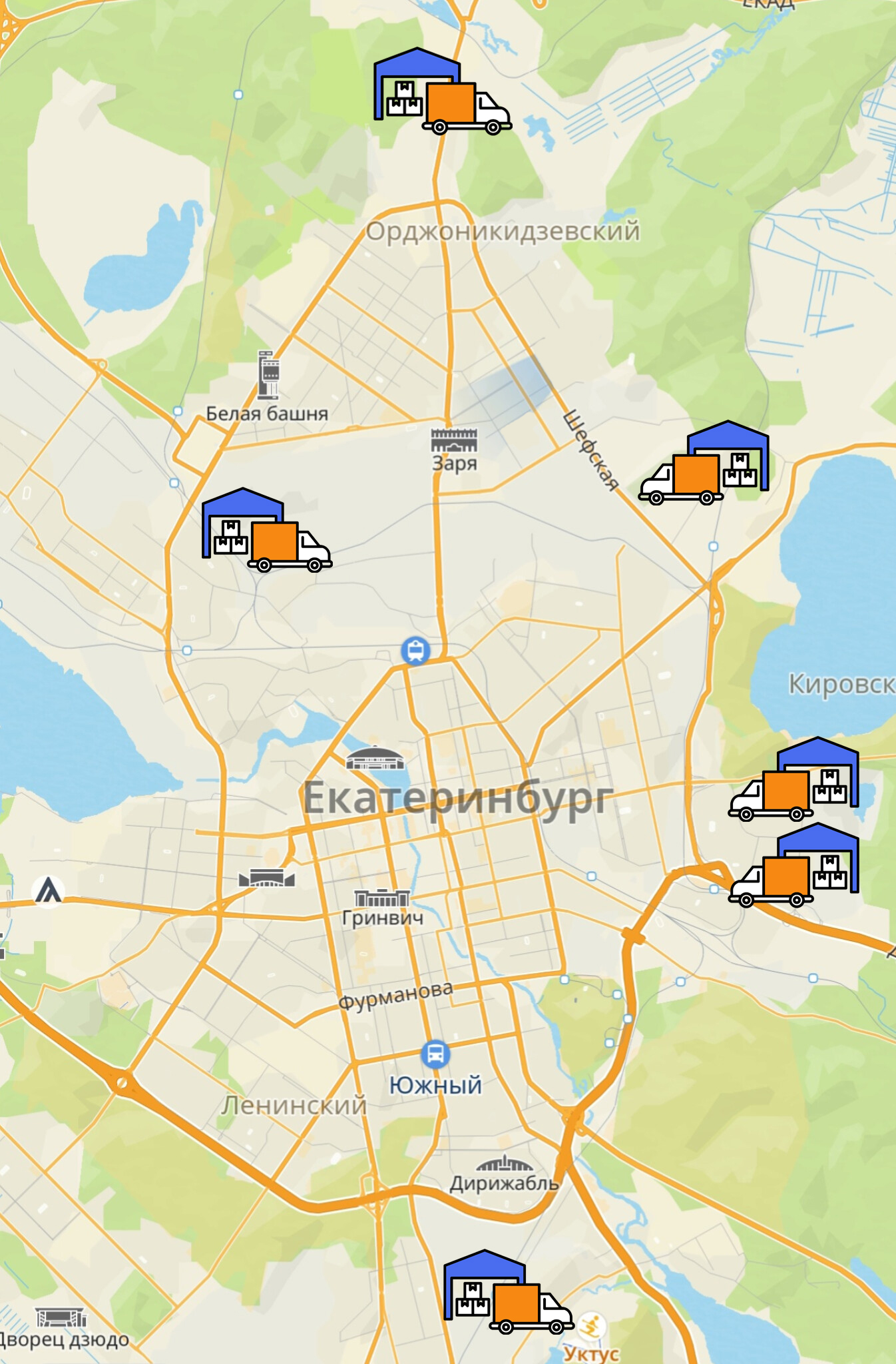 склад 96 в Екатеринбурге